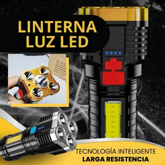 Linterna Tactica con Luz Led⭐⭐⭐⭐⭐