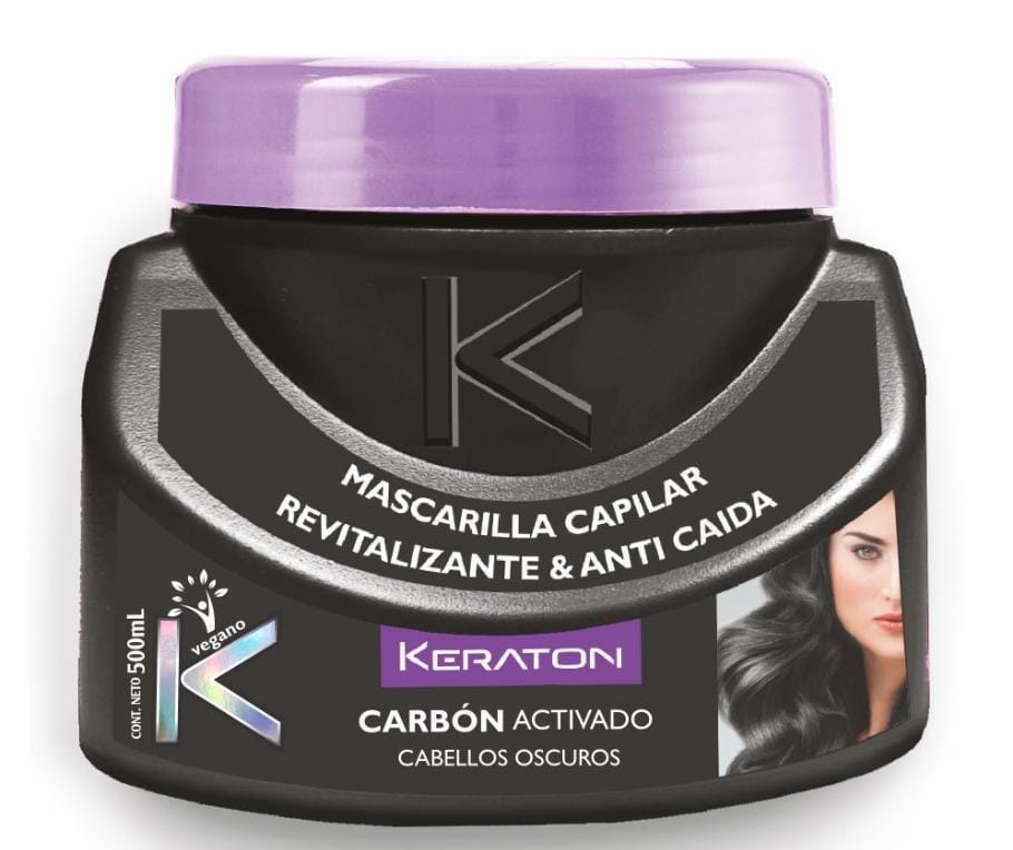 KERATINA CON CARBON ACTIVADO